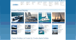 Desktop Screenshot of croatiacharterholiday.com